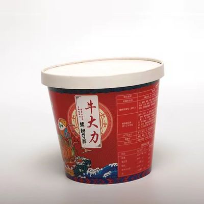 Copo de embalagem de fast food com tampa 1100ml