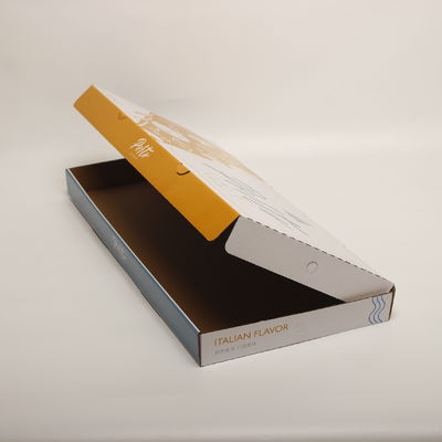 Caixa de Embalagem de Alimentos Impressa Portátil, Caixas de Pizza Personalizadas Leves