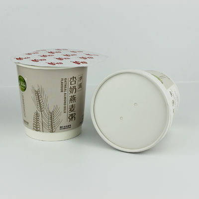 Copos de parede dupla personalizados compostáveis, copos impressos de 8oz para levar