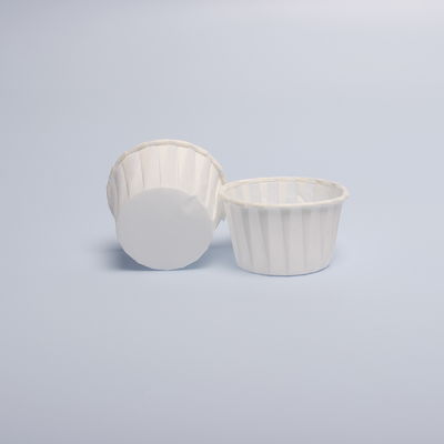Caixa de embalagem de padaria resistente a gordura bolinhos recicláveis Muffins copos de papel