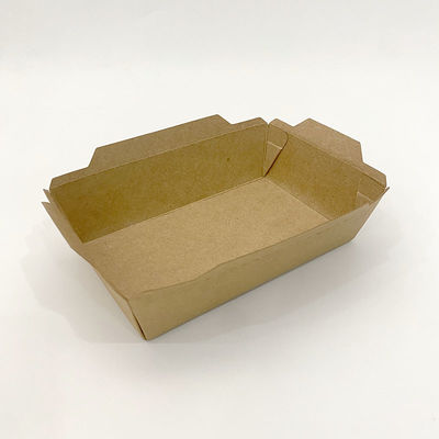 Embalagens de papel Kraft para alimentos biodegradáveis para churrasco
