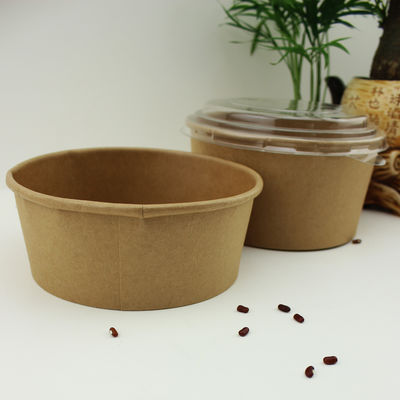 Taças de salada de papel com tampa - polivalentes, elegantes e empilháveis