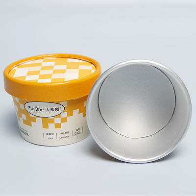 Copo de papel de gelado de 85 ml, tigelas de papel de gelado descartáveis, chávenas de papel de iogurte e tigelas de papel de gelado, caixa de embalagem