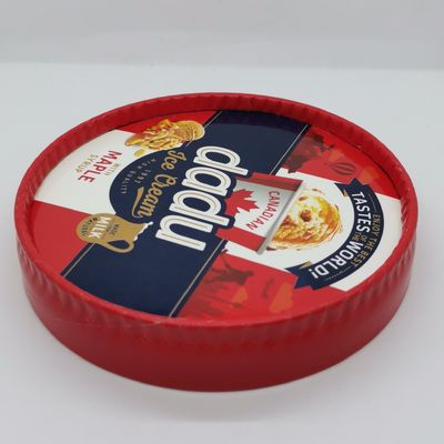 Caixas de alimentos personalizadas para levar, embalagens de alimentos impressas com tampa