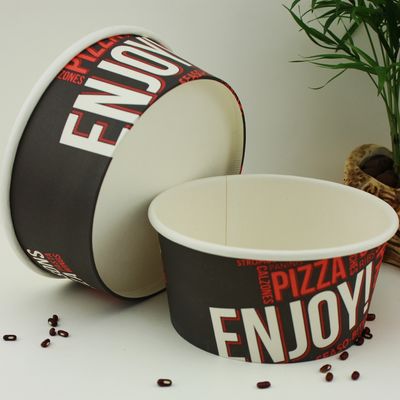 Taças de salada de papel com tampa - polivalentes, elegantes e empilháveis